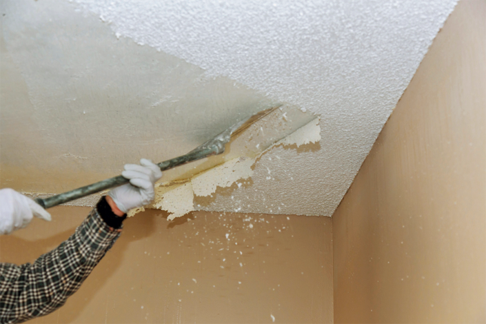 Dated Design like popcorn ceilings can make selling a house difficult | Homesmith Buys Houses in Ohio in as-is condition | 877-HOMESMITH
