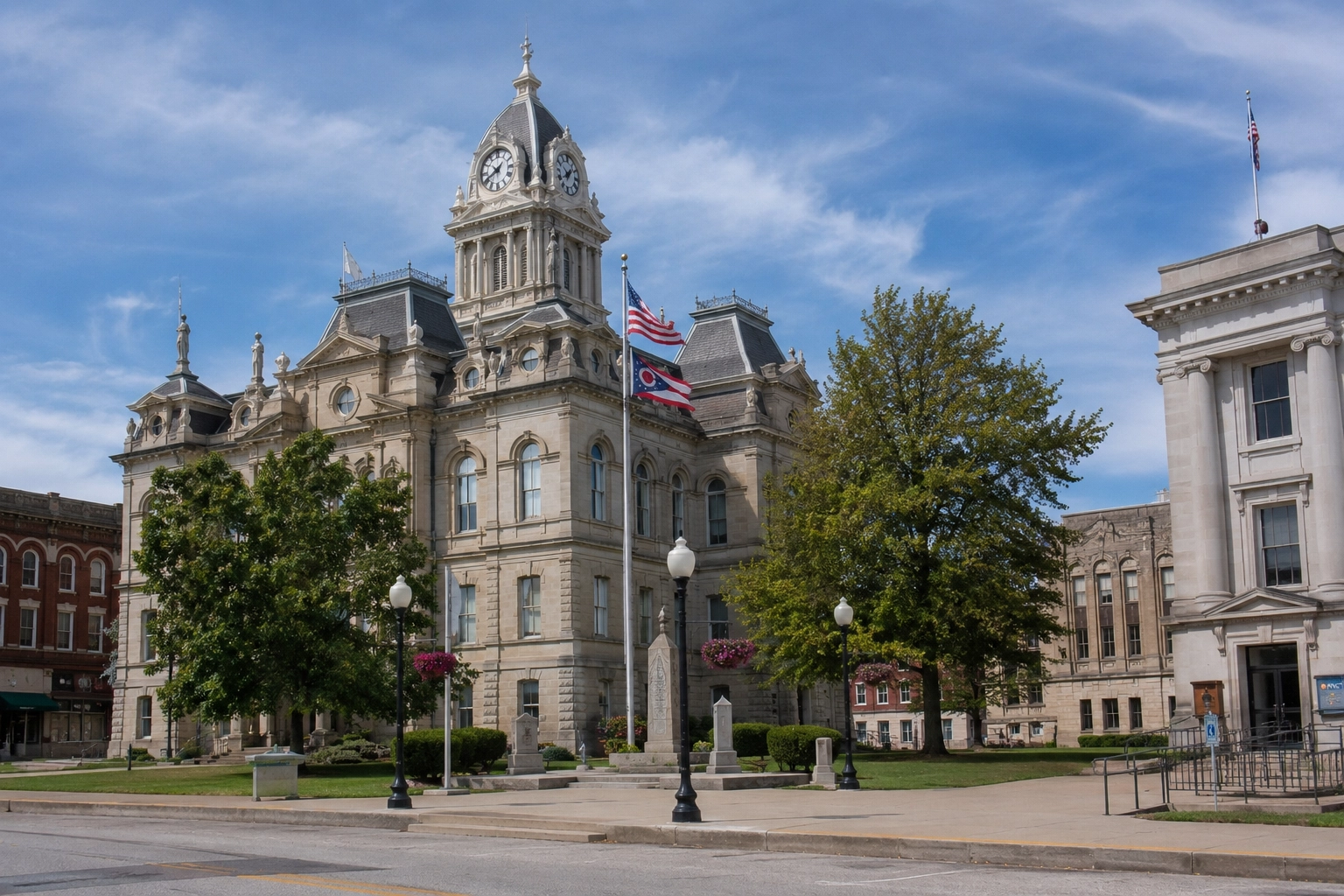 Licking County Probate Court 1 Courthouse Square Newark Ohio inherited property executor administrator letters